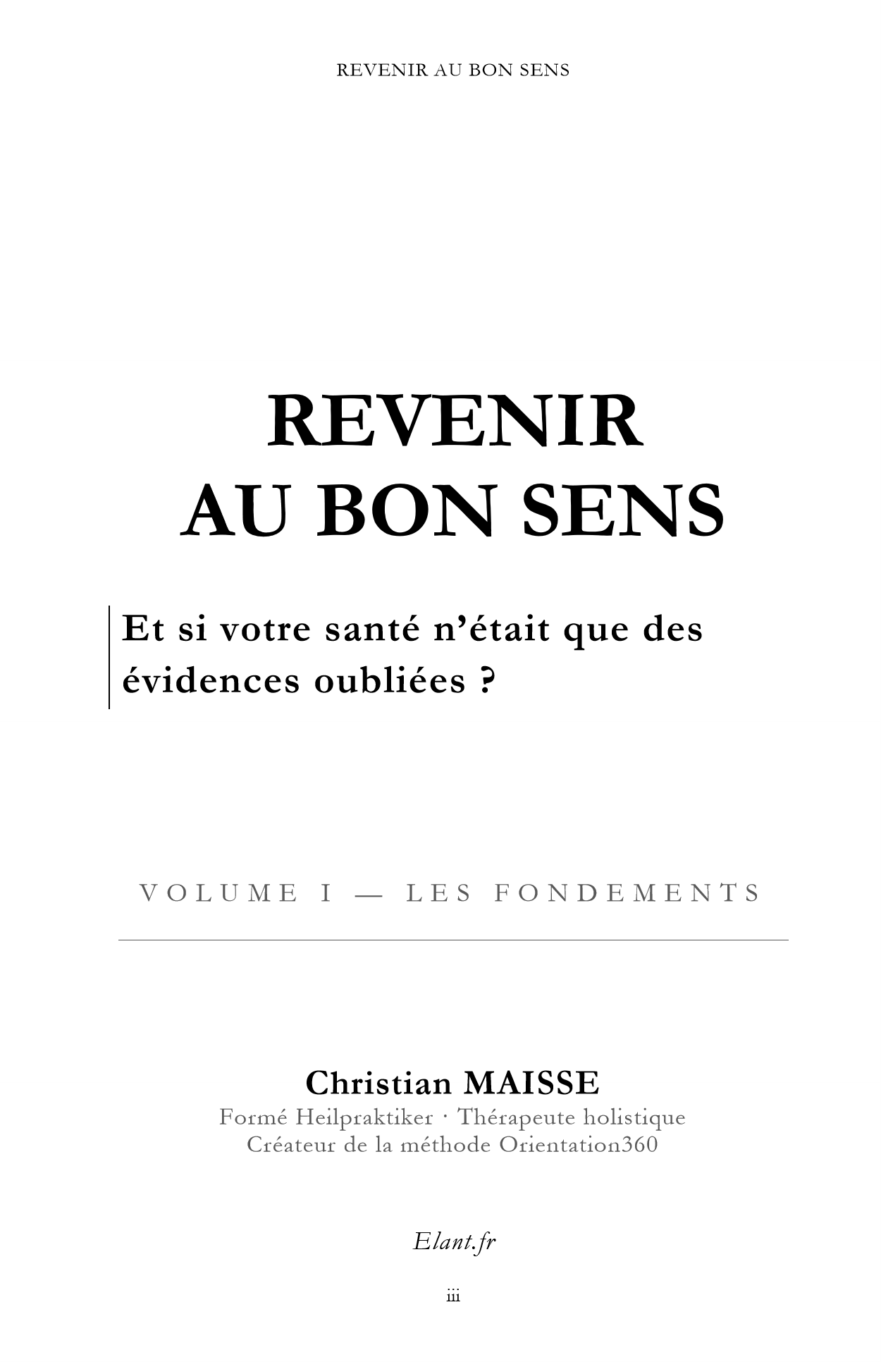 Page titre